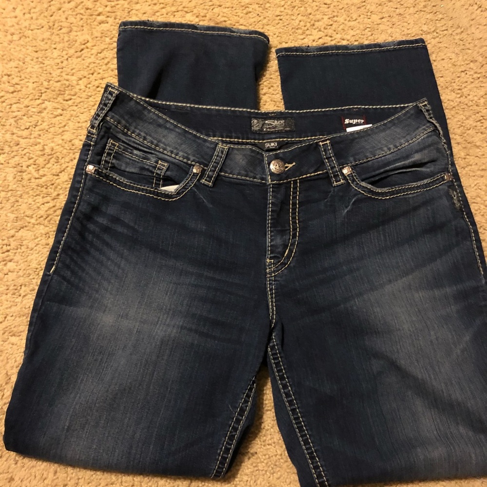 Silver jeans